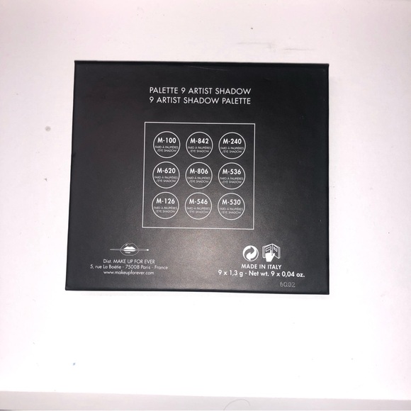 Makeup forever palette 9 artist shadow - Picture 2 of 4